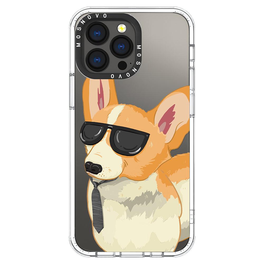 Fluffy Corgi Phone Case - iPhone 13 Pro Case - MOSNOVO