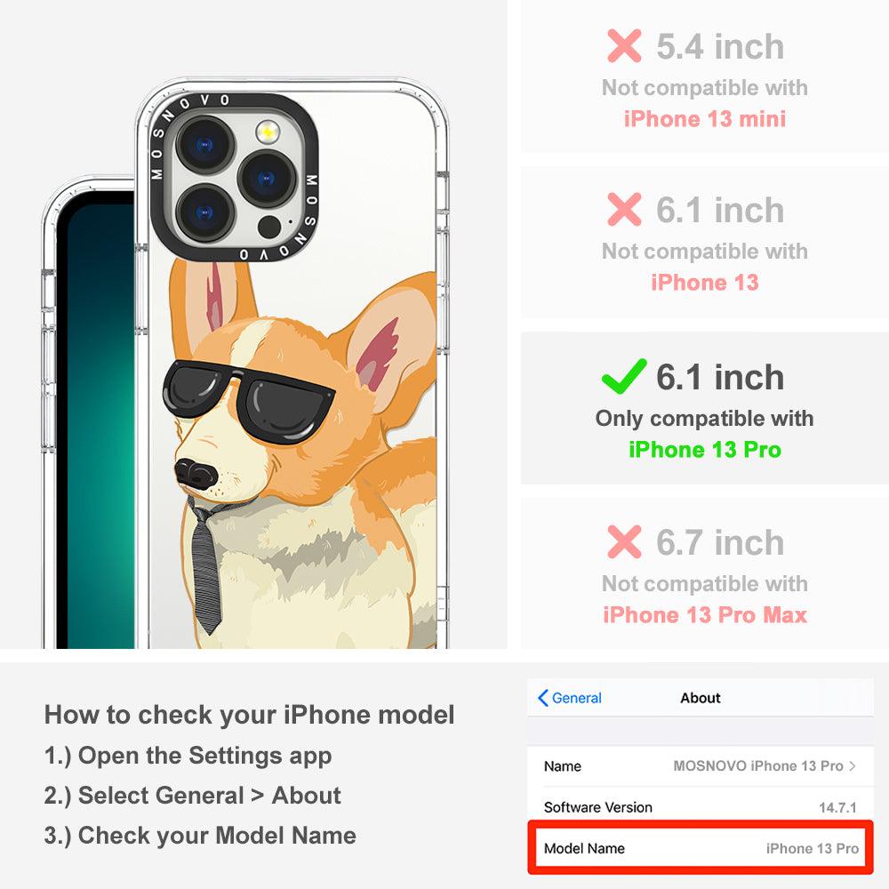 Fluffy Corgi Phone Case - iPhone 13 Pro Case - MOSNOVO