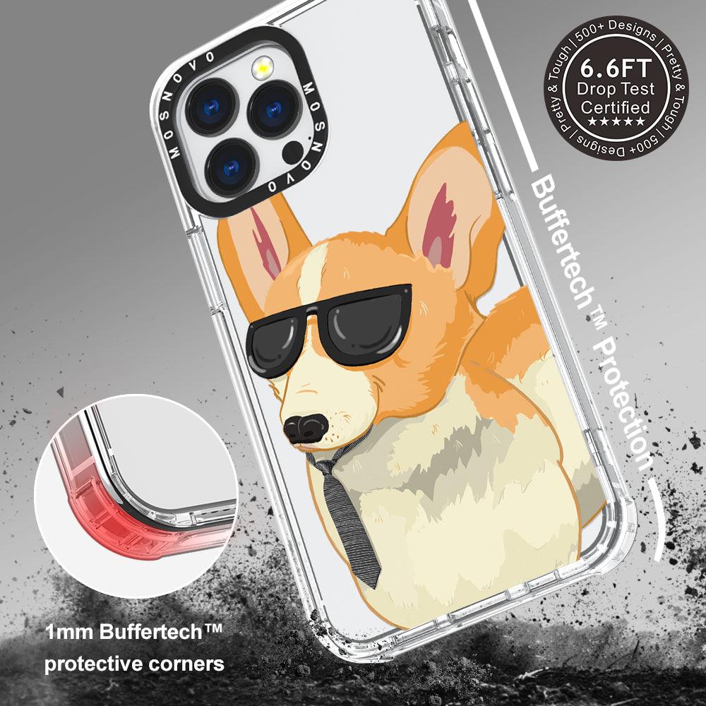 Fluffy Corgi Phone Case - iPhone 13 Pro Case - MOSNOVO