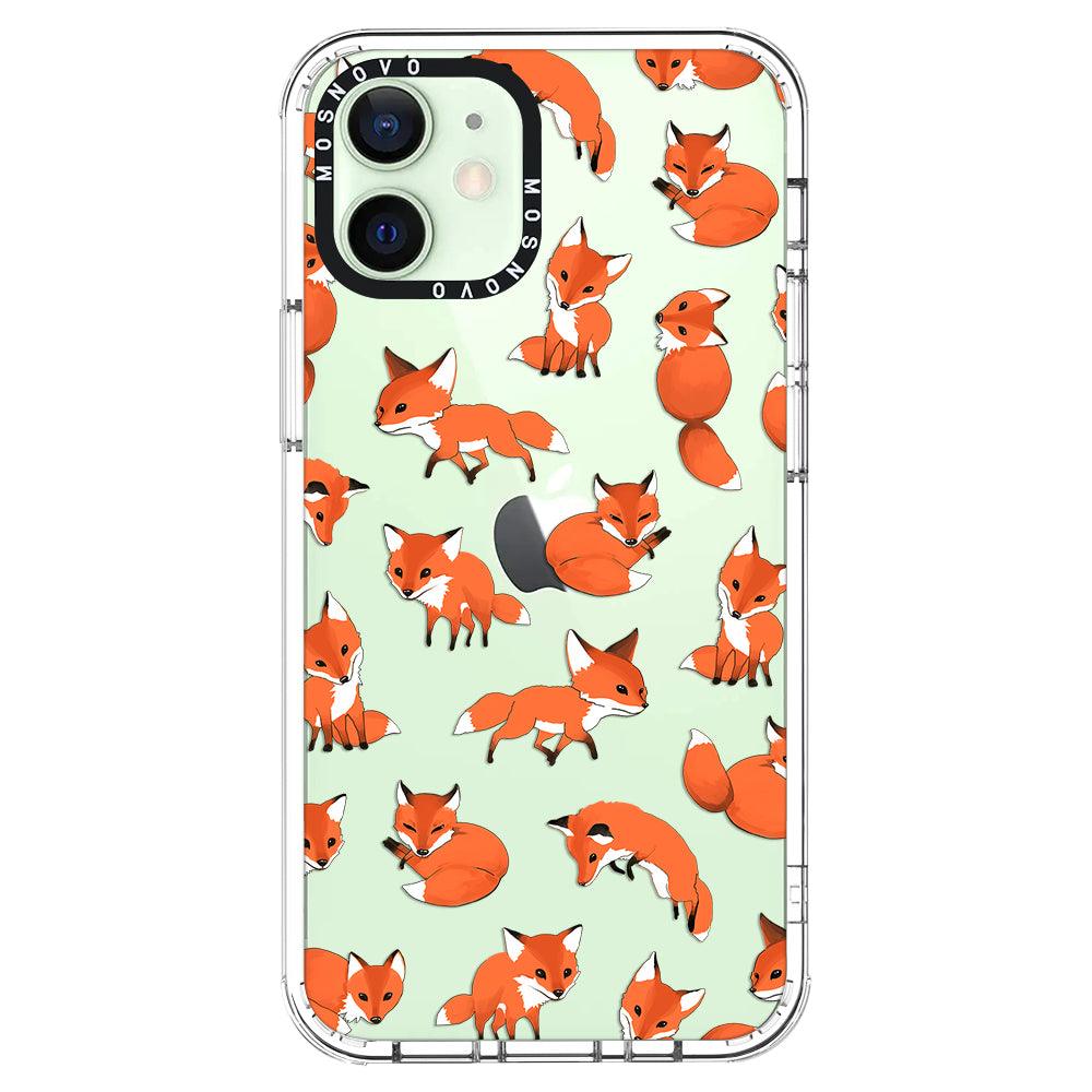 Fox Phone Case - iPhone 12 Mini Case - MOSNOVO