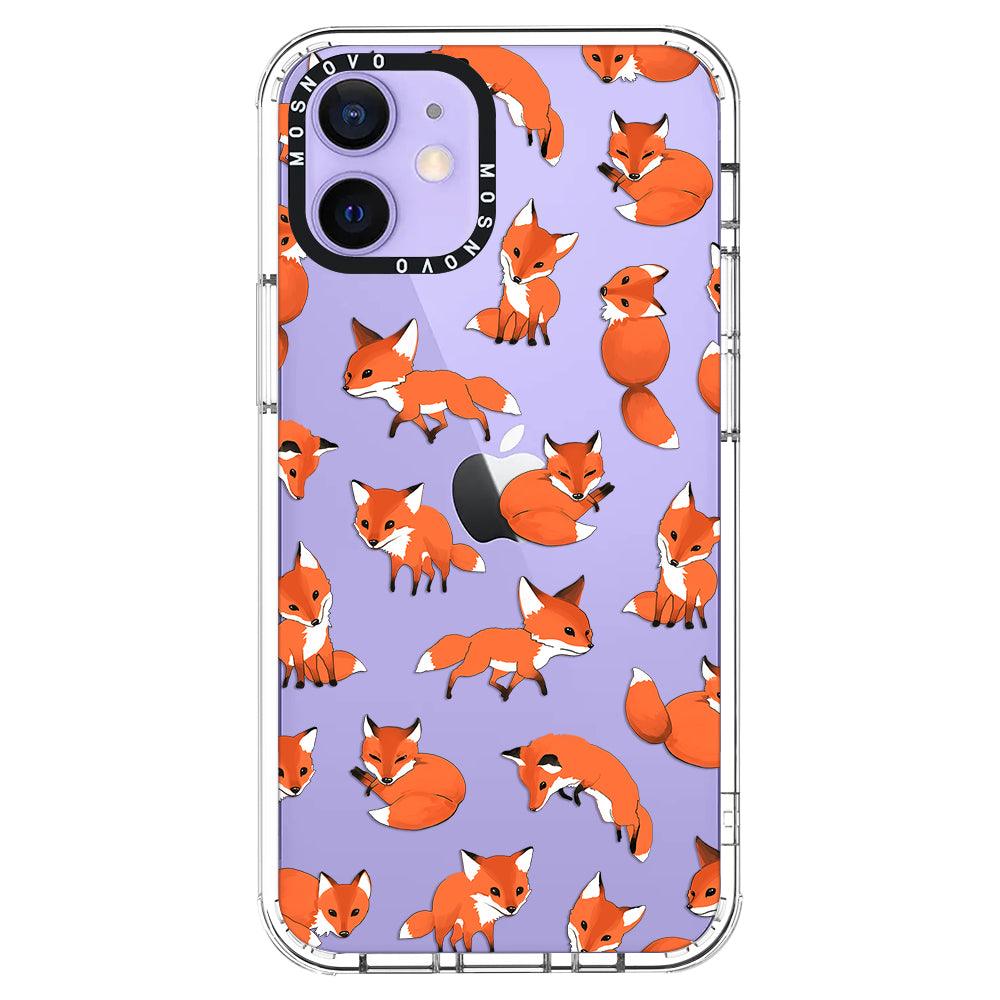 Fox Phone Case - iPhone 12 Mini Case - MOSNOVO