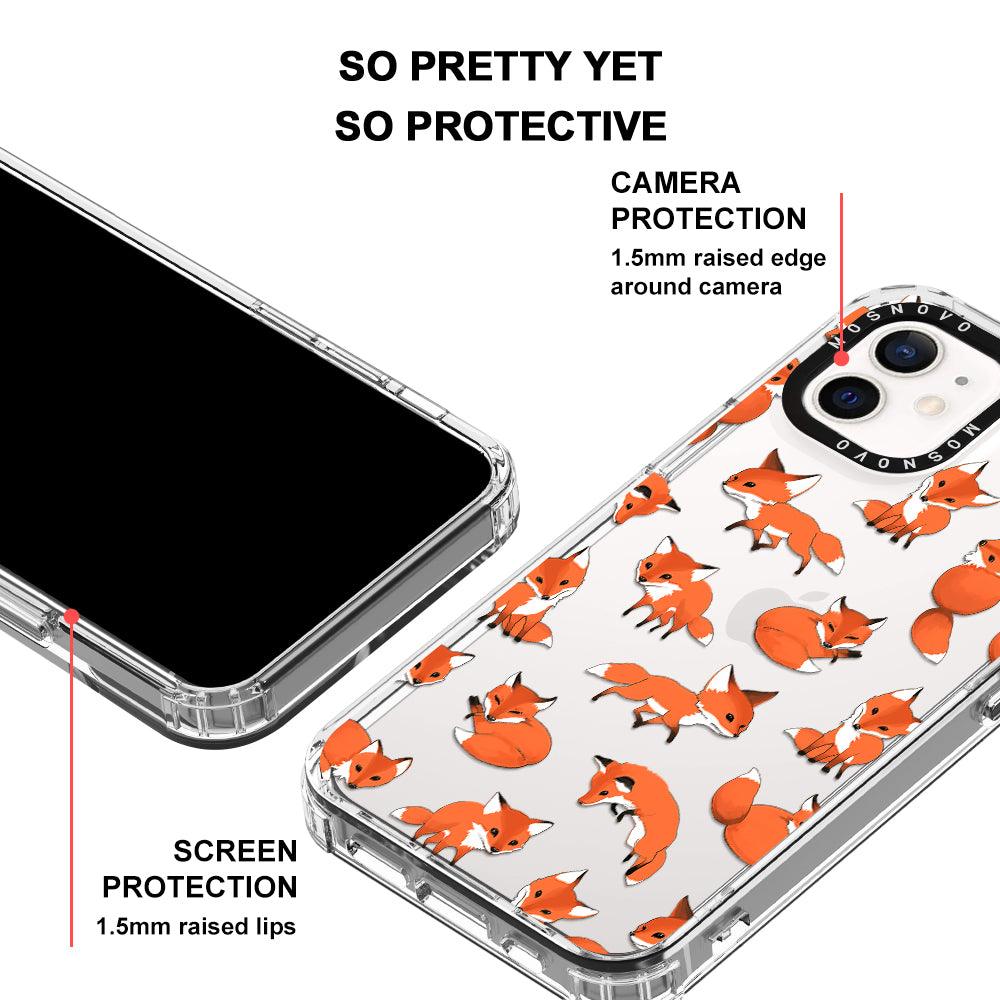 Fox Phone Case - iPhone 12 Mini Case - MOSNOVO