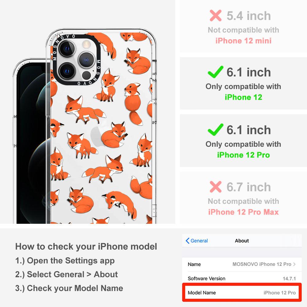 Fox Phone Case - iPhone 12 Pro Case - MOSNOVO