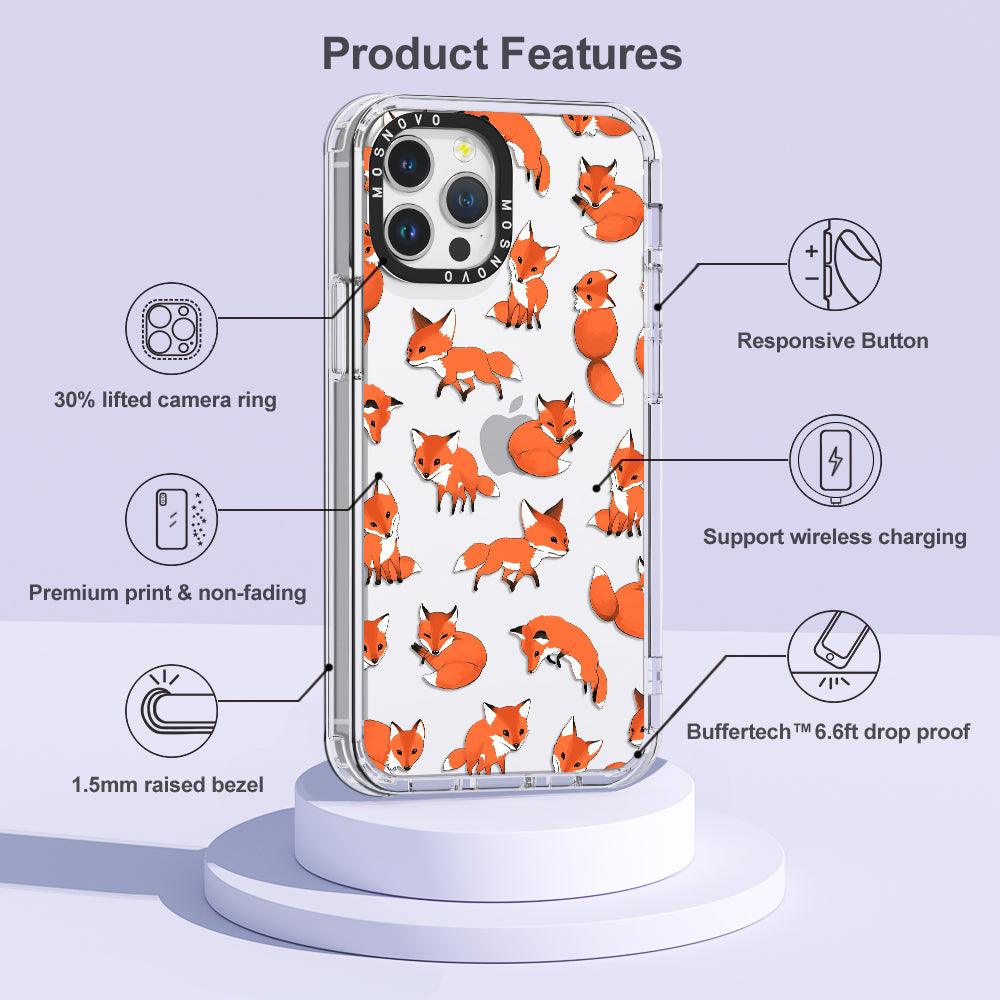 Fox Phone Case - iPhone 12 Pro Case - MOSNOVO