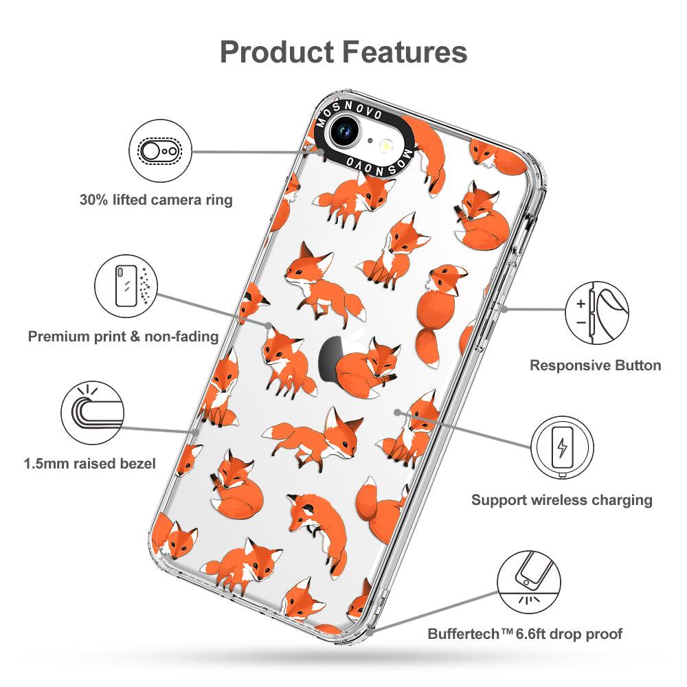 Fox Phone Case - iPhone 8 Case - MOSNOVO