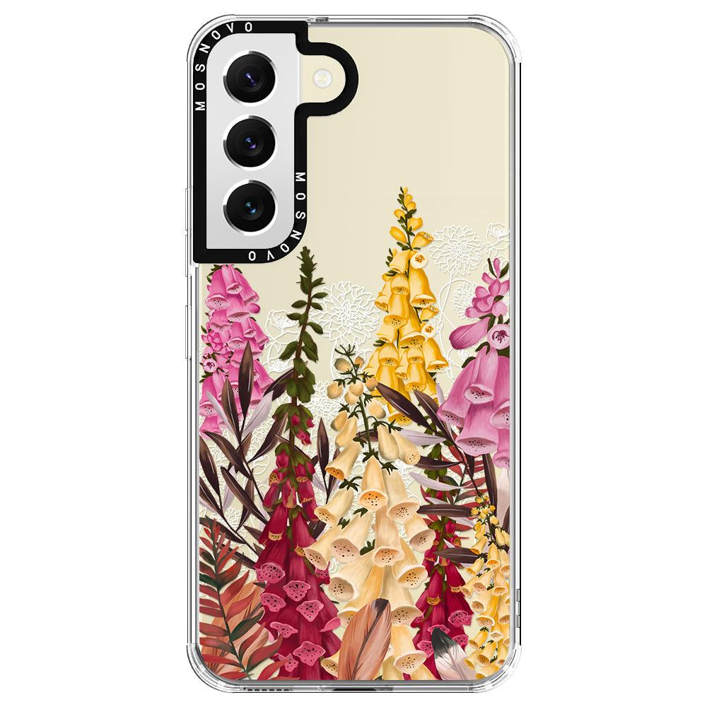 Foxglove Flower Phone Case - Samsung Galaxy S22 Case - MOSNOVO