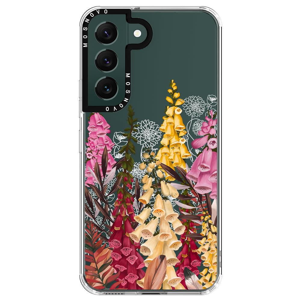 Foxglove Flower Phone Case - Samsung Galaxy S22 Case - MOSNOVO