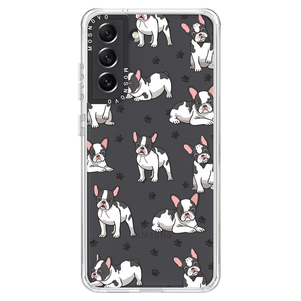 French Bull Dog Phone Case - Samsung Galaxy S21 FE Case - MOSNOVO