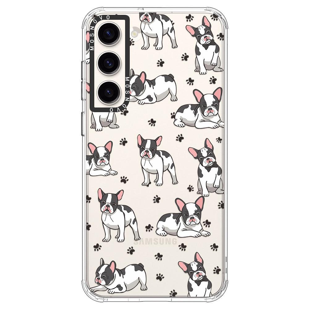 French Bull Dog Phone Case - Samsung Galaxy S23 Case - MOSNOVO