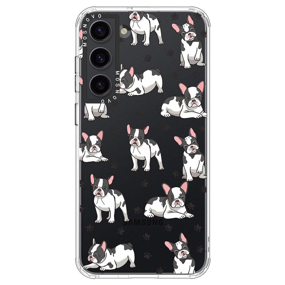 French Bull Dog Phone Case - Samsung Galaxy S23 Case - MOSNOVO