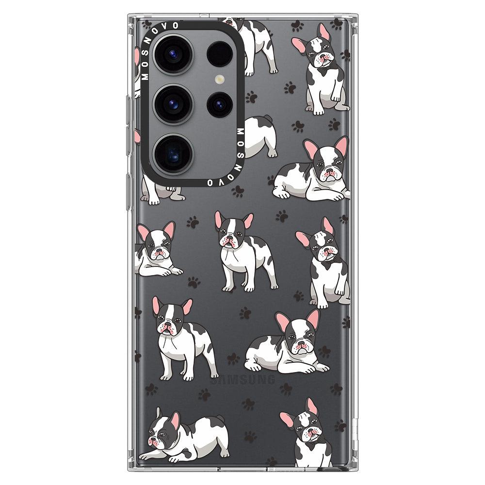 French Bull Dog Phone Case - Samsung Galaxy S23 Ultra Case - MOSNOVO