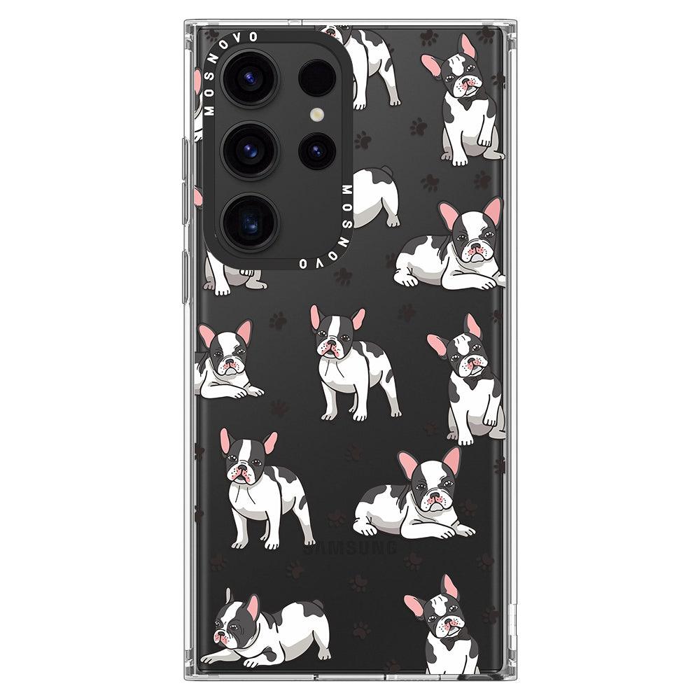 French Bull Dog Phone Case - Samsung Galaxy S23 Ultra Case - MOSNOVO