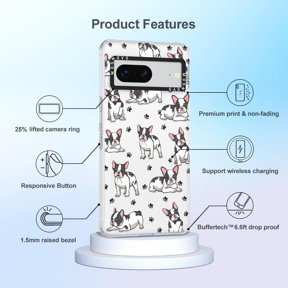 French Bulldog Phone Case - Google Pixel 7 Case - MOSNOVO