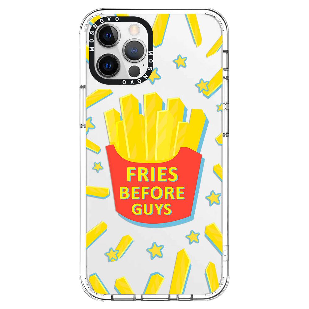 Fries Before Guys Phone Case - iPhone 12 Pro Max Case - MOSNOVO