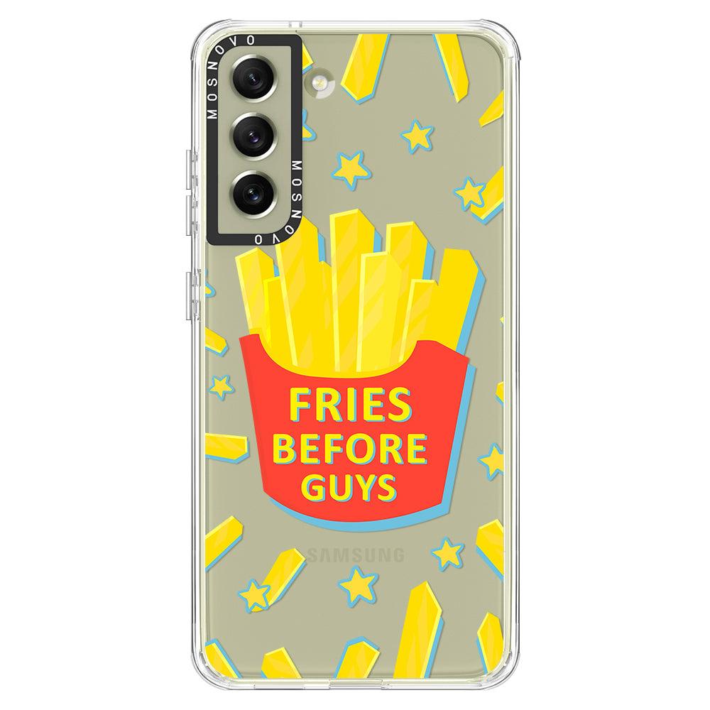 Fries Before Guys Phone Case - Samsung Galaxy S21 FE Case - MOSNOVO