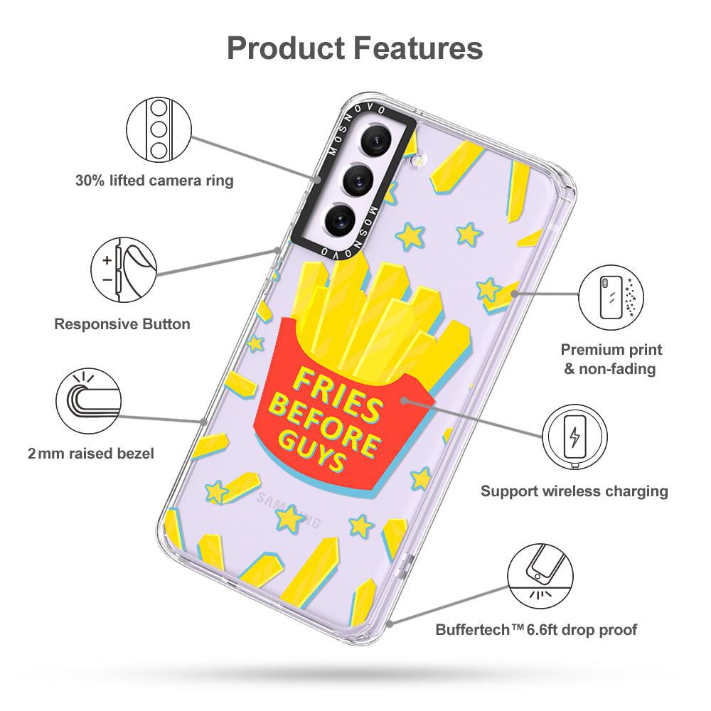 Fries Before Guys Phone Case - Samsung Galaxy S21 FE Case - MOSNOVO