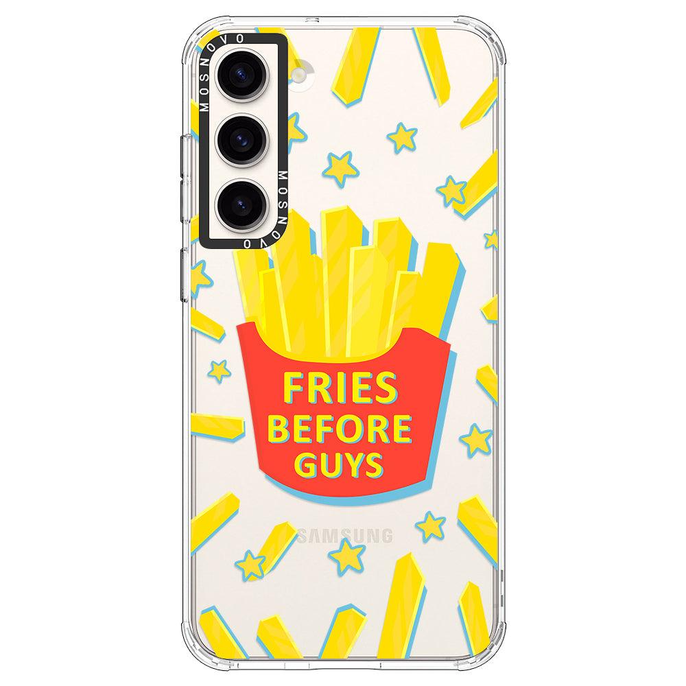 Fries Before Guys Phone Case - Samsung Galaxy S23 Case - MOSNOVO