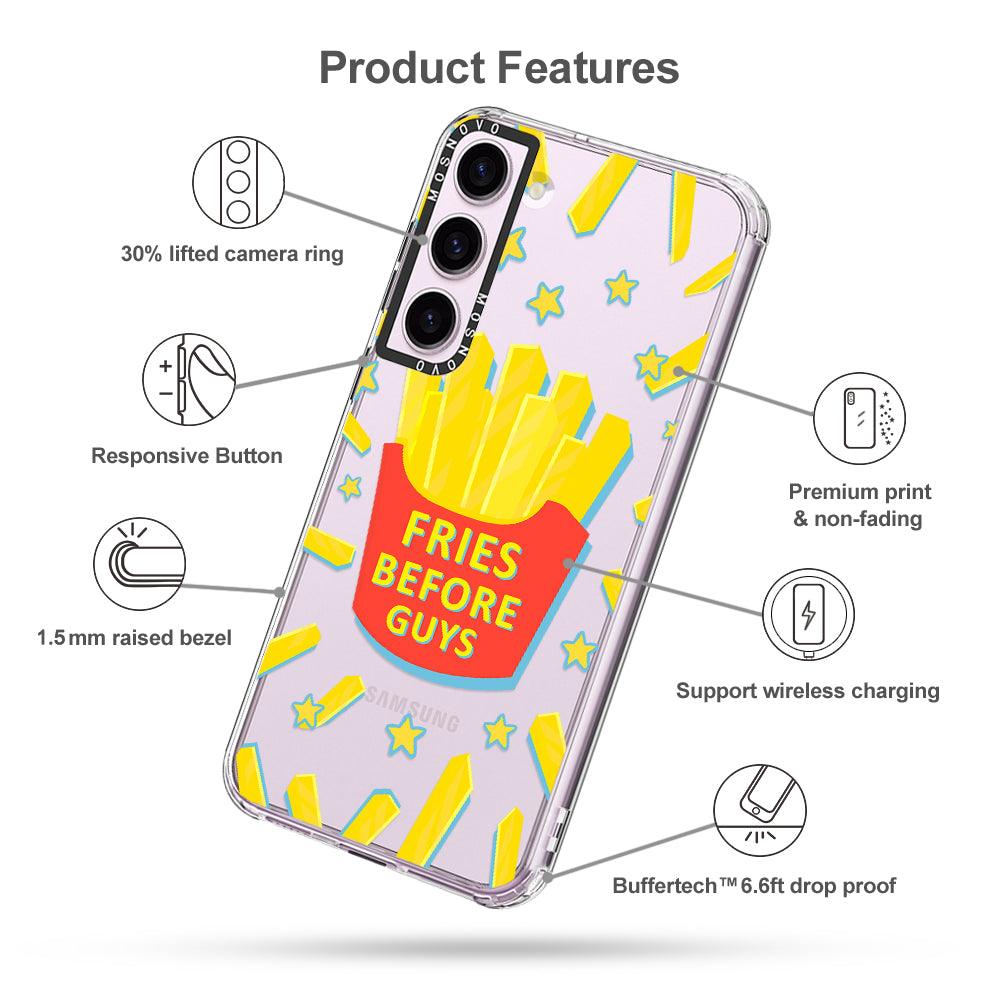 Fries Before Guys Phone Case - Samsung Galaxy S23 Case - MOSNOVO