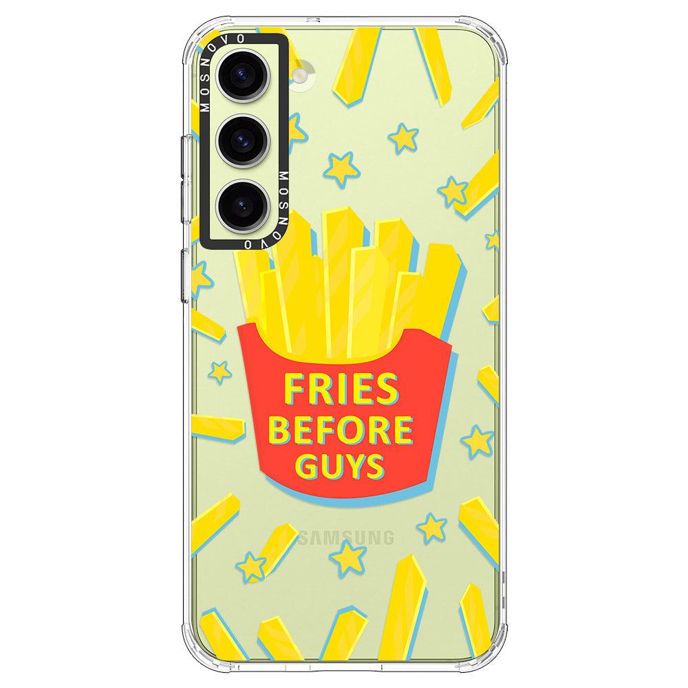 Fries Before Guys Phone Case - Samsung Galaxy S23 Case - MOSNOVO