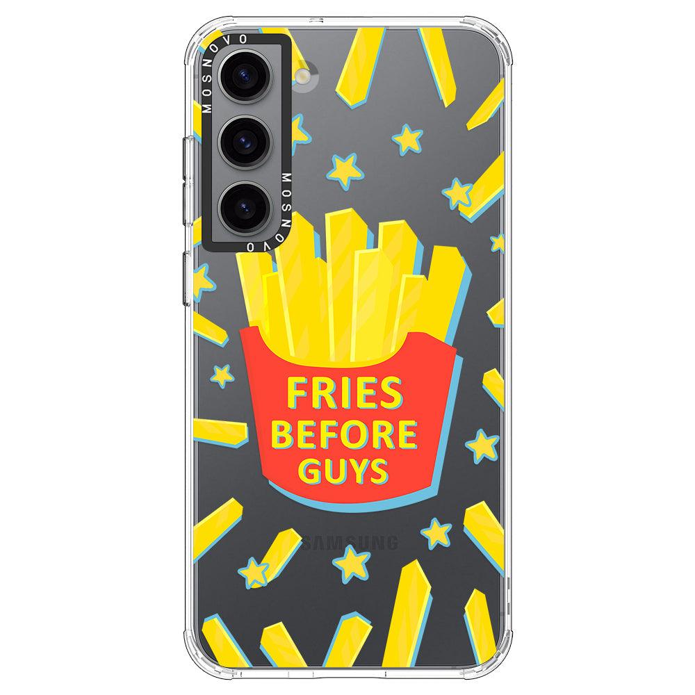 Fries Before Guys Phone Case - Samsung Galaxy S23 Case - MOSNOVO