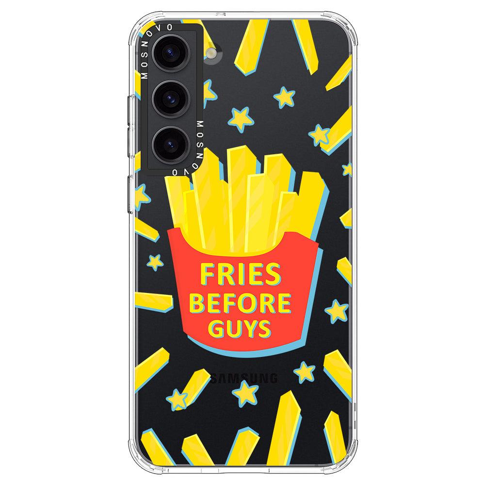 Fries Before Guys Phone Case - Samsung Galaxy S23 Case - MOSNOVO