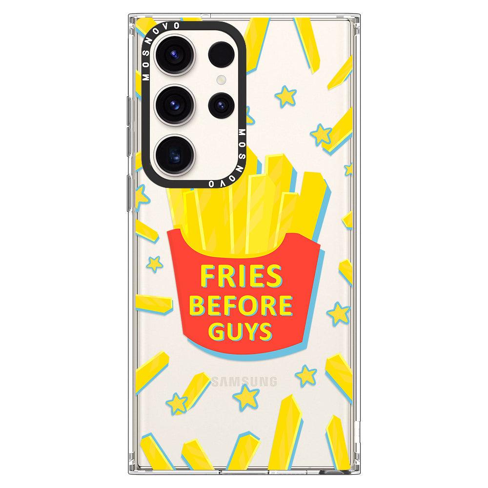 Fries Before Guys Phone Case - Samsung Galaxy S23 Ultra Case - MOSNOVO