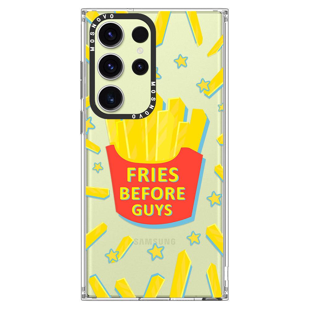 Fries Before Guys Phone Case - Samsung Galaxy S23 Ultra Case - MOSNOVO