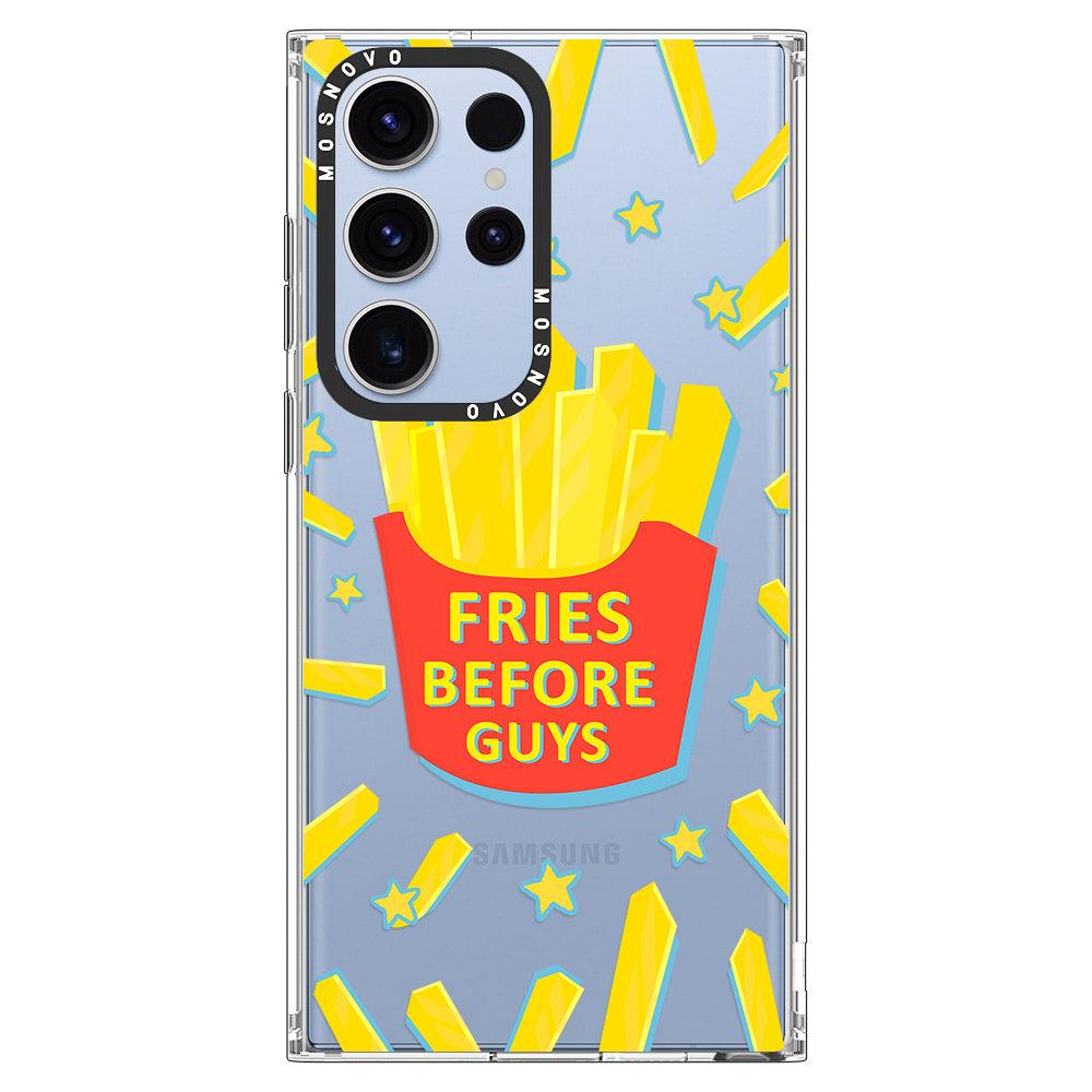 Fries Before Guys Phone Case - Samsung Galaxy S23 Ultra Case - MOSNOVO