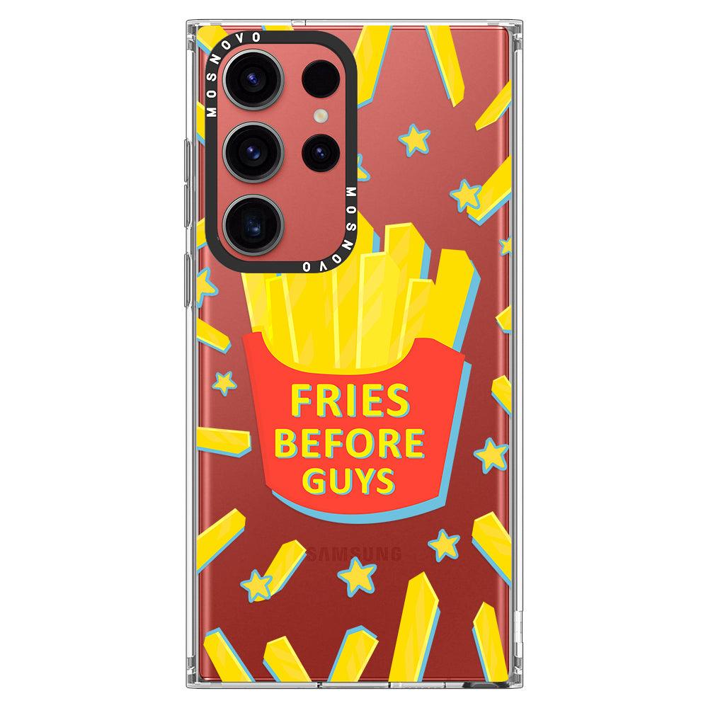 Fries Before Guys Phone Case - Samsung Galaxy S23 Ultra Case - MOSNOVO