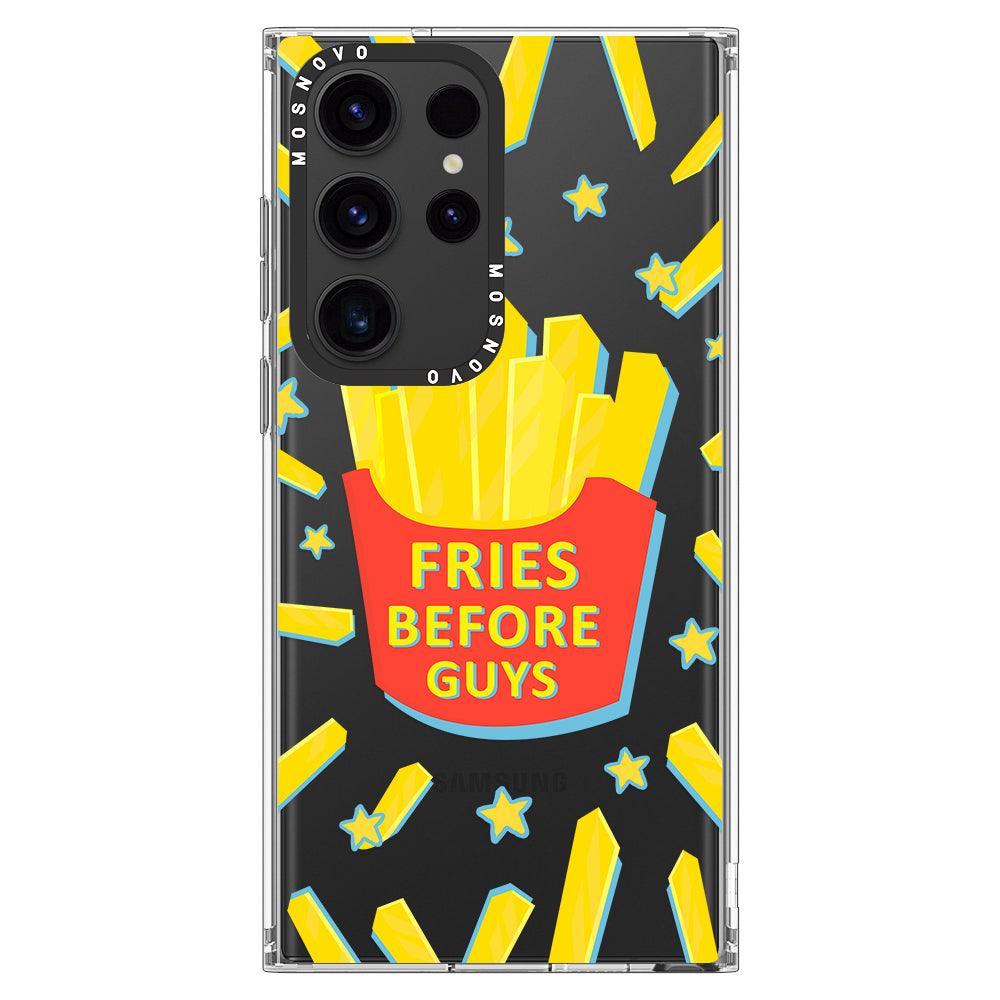 Fries Before Guys Phone Case - Samsung Galaxy S23 Ultra Case - MOSNOVO