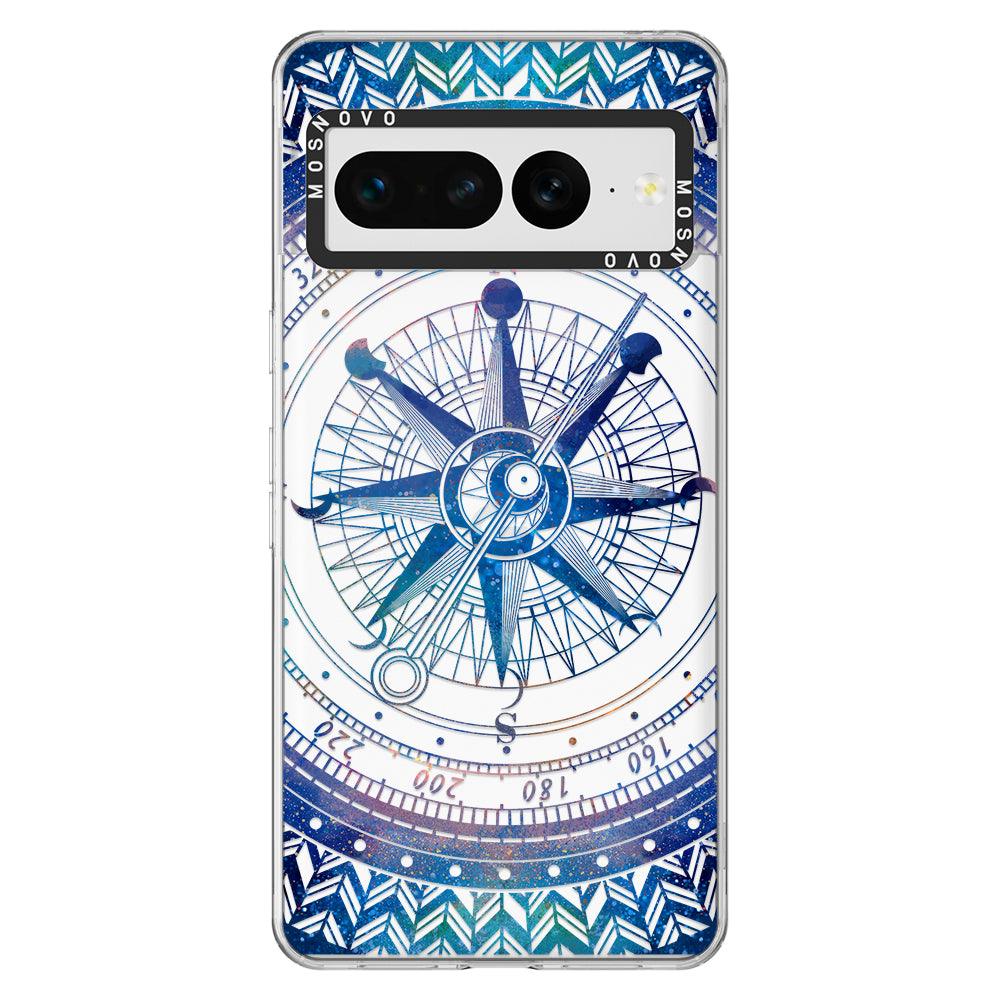 Galaxy Compass Phone Case - Google Pixel 7 Pro Case - MOSNOVO