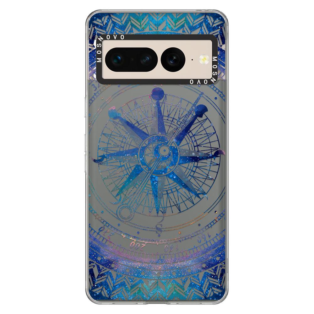 Galaxy Compass Phone Case - Google Pixel 7 Pro Case - MOSNOVO