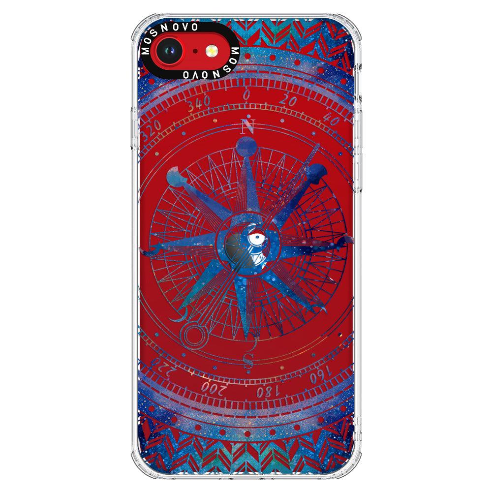 Galaxy Compass Phone Case - iPhone SE 2020 Case - MOSNOVO