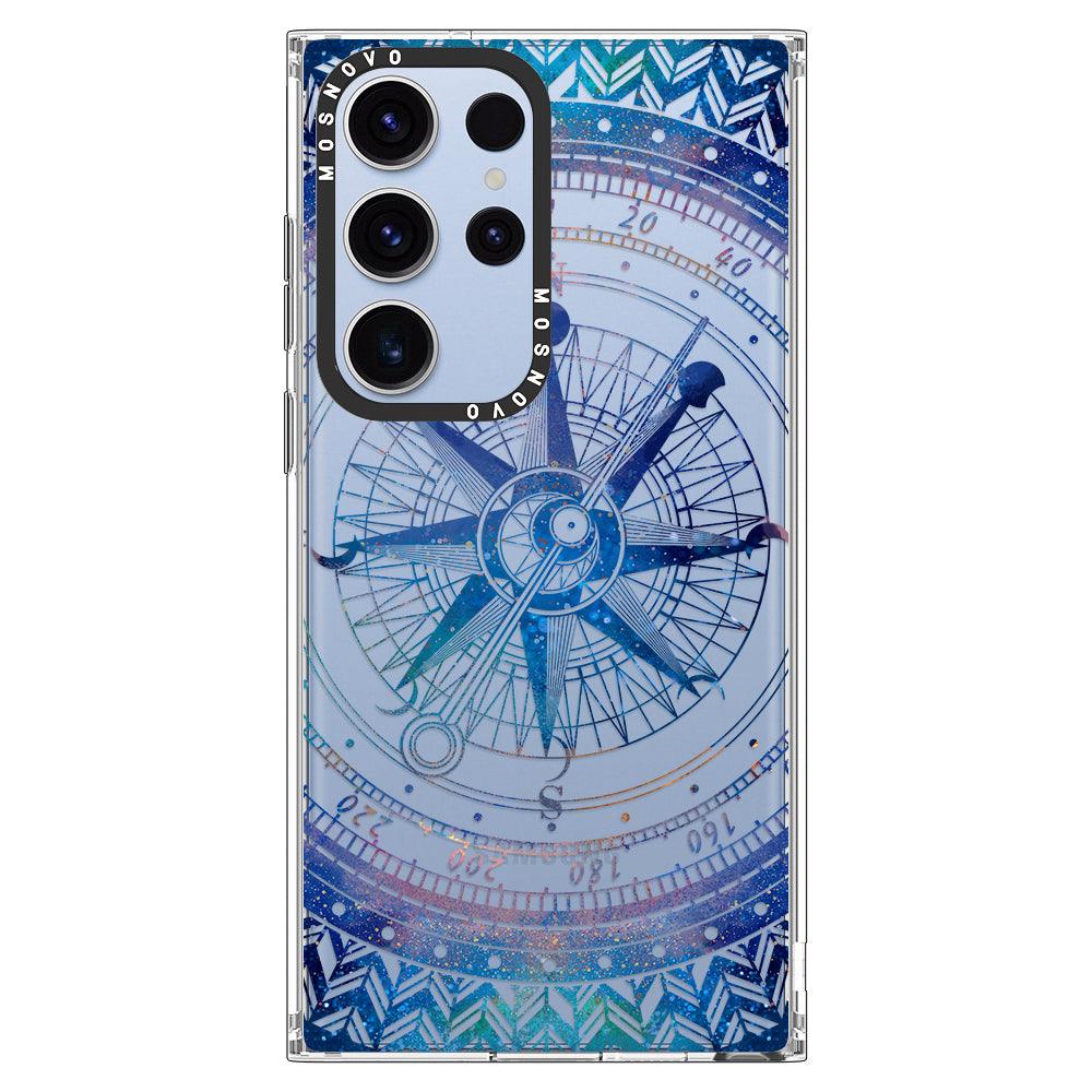 Galaxy Compass Phone Case - Samsung Galaxy S23 Ultra Case - MOSNOVO