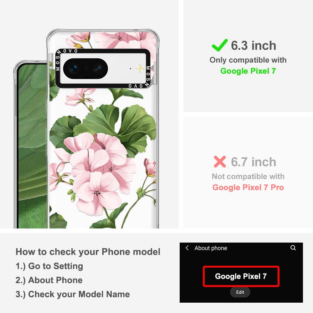 Geranium Phone Case - Google Pixel 7 Case - MOSNOVO