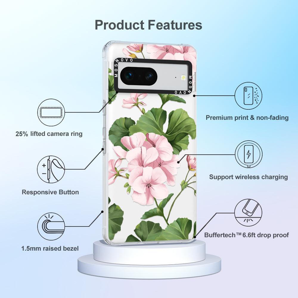 Geranium Phone Case - Google Pixel 7 Case - MOSNOVO