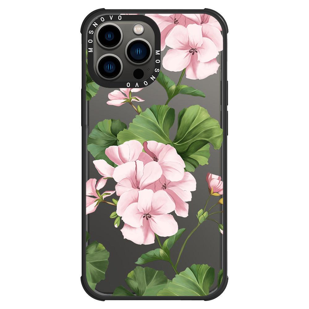 Geranium Phone Case - iPhone 13 Pro Max Case - MOSNOVO