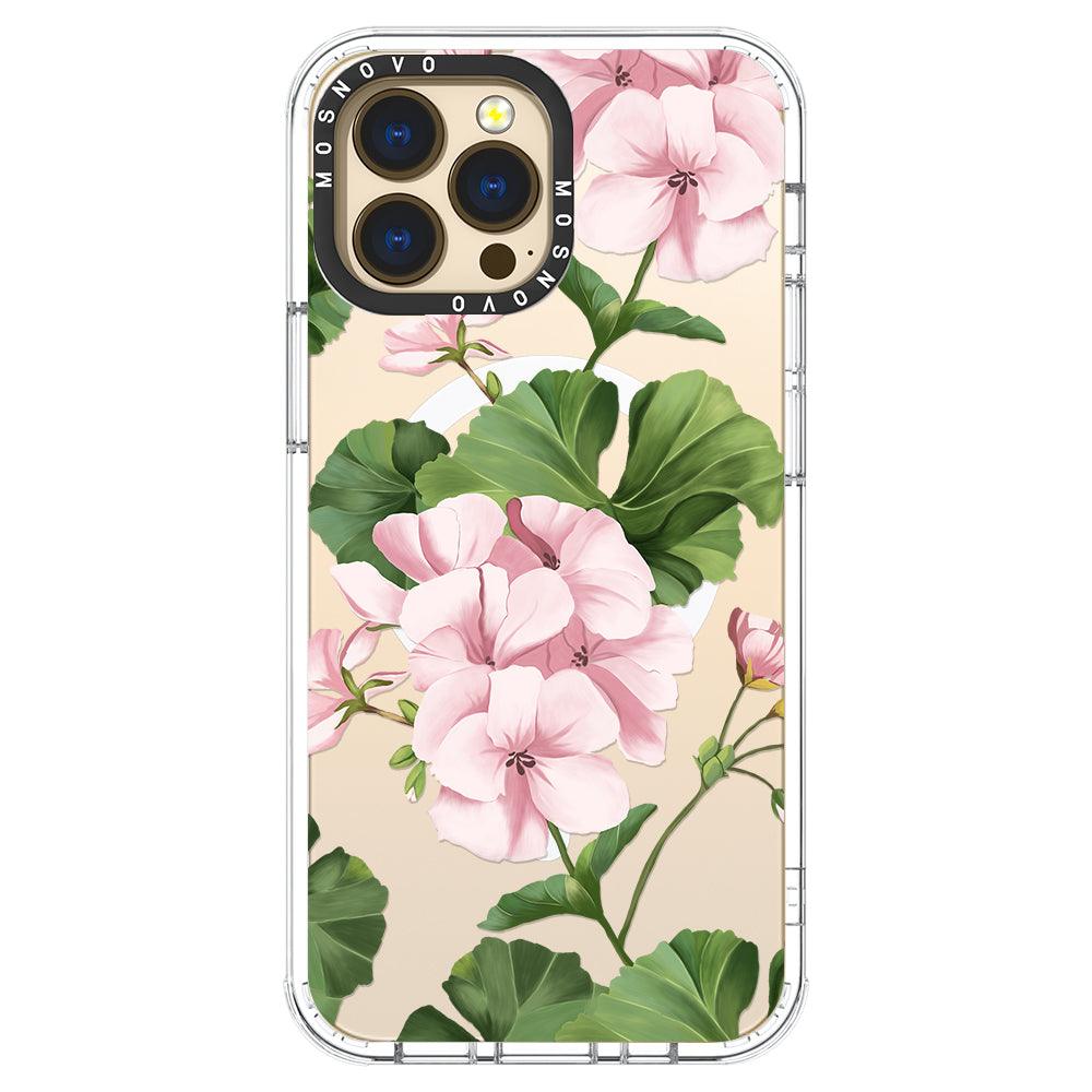 Geranium Phone Case - iPhone 13 Pro Max Case - MOSNOVO