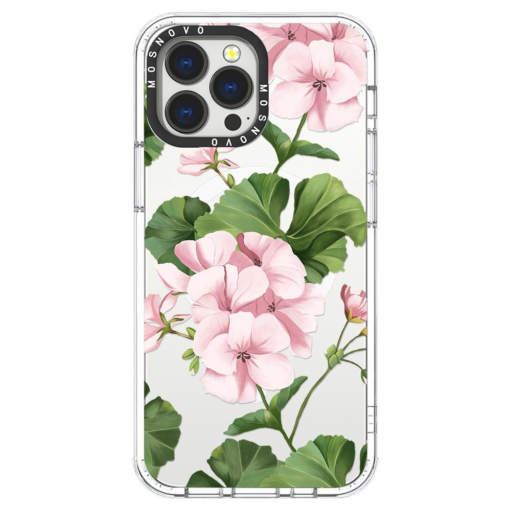 Geranium Phone Case - iPhone 13 Pro Max Case - MOSNOVO