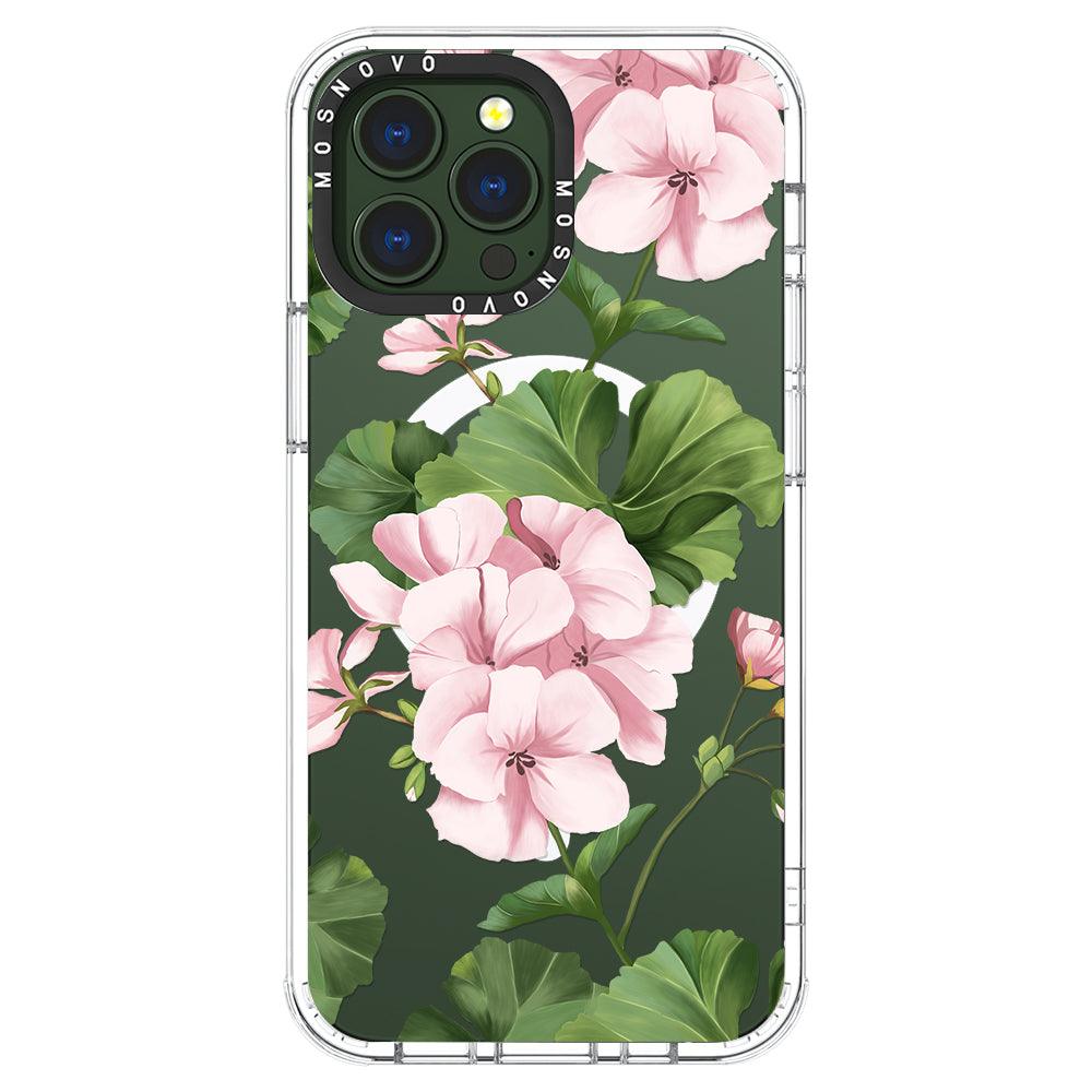 Geranium Phone Case - iPhone 13 Pro Max Case - MOSNOVO