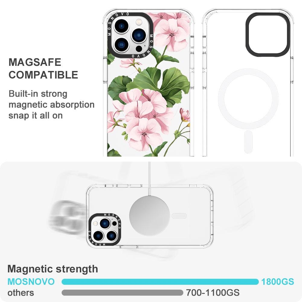 Geranium Phone Case - iPhone 13 Pro Max Case - MOSNOVO