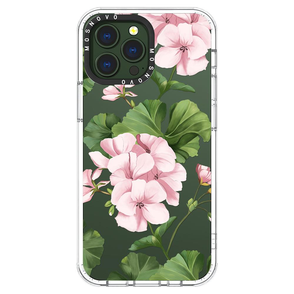 Geranium Phone Case - iPhone 13 Pro Max Case - MOSNOVO