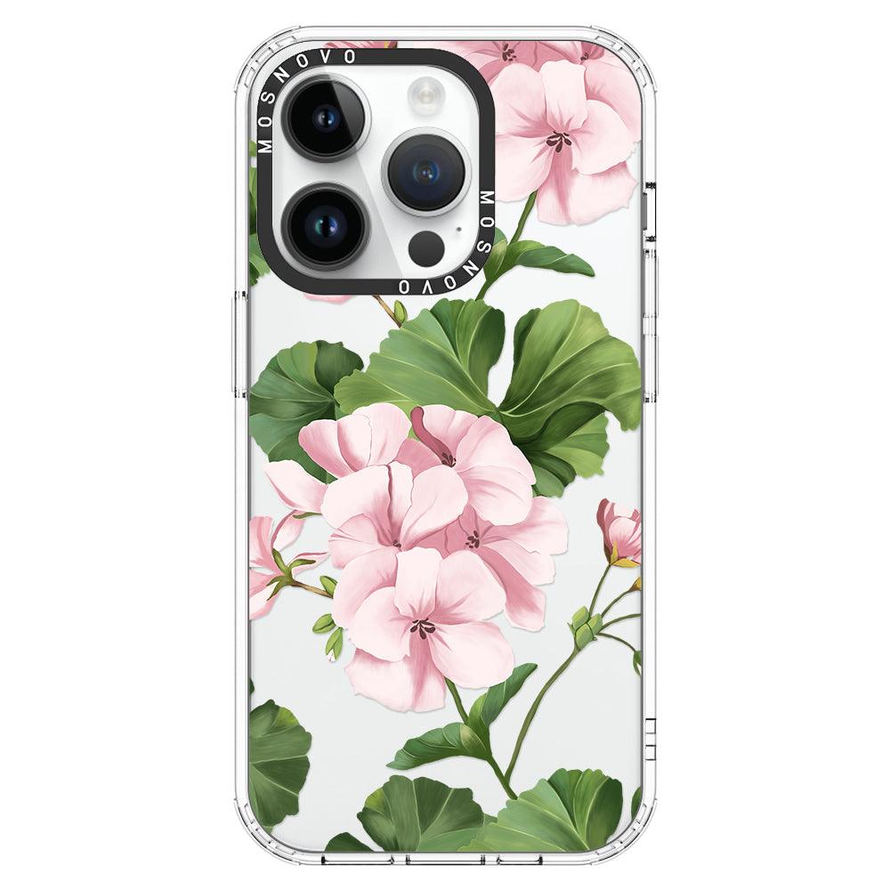 Geranium Phone Case - iPhone 14 Pro Case - MOSNOVO