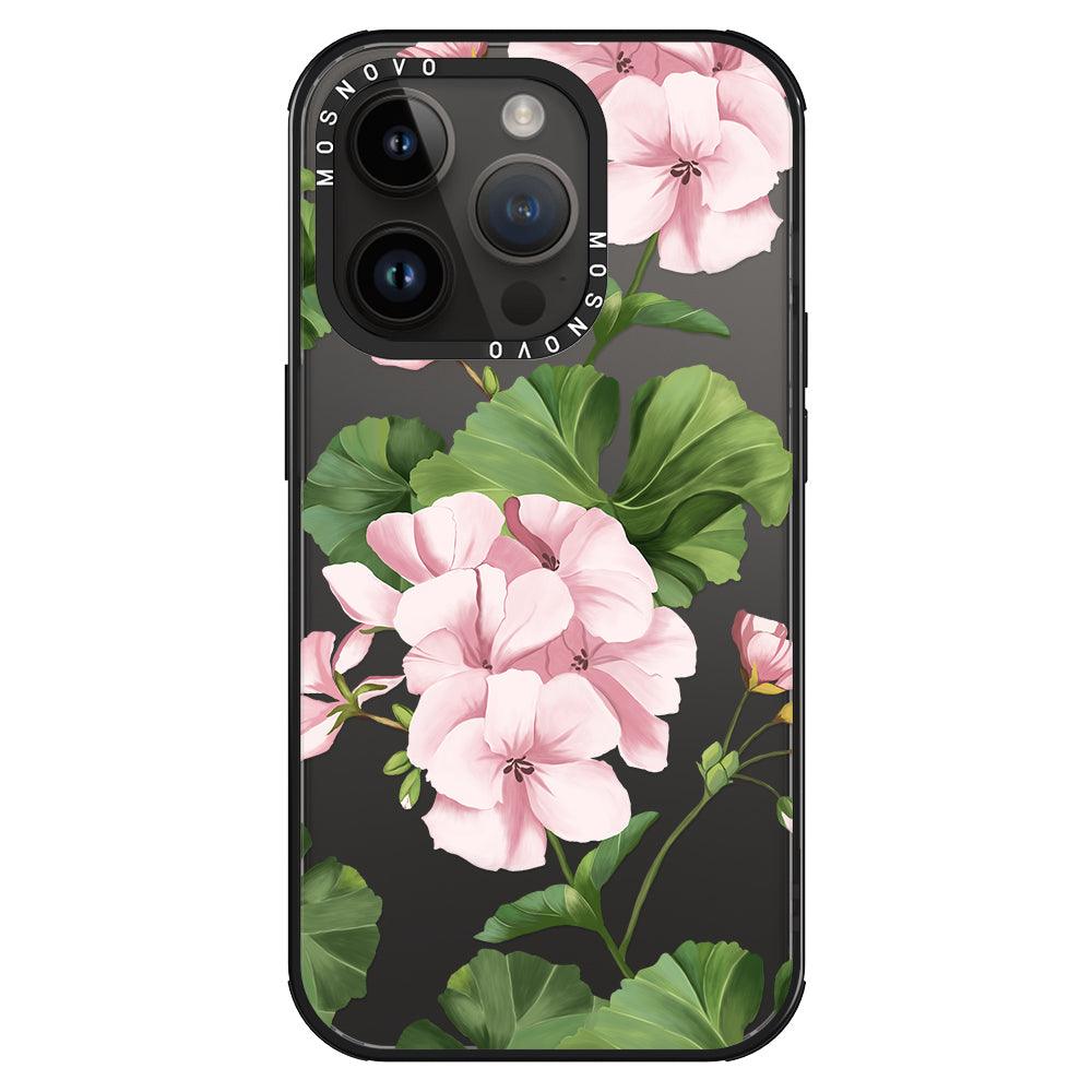 Geranium Phone Case - iPhone 14 Pro Case - MOSNOVO