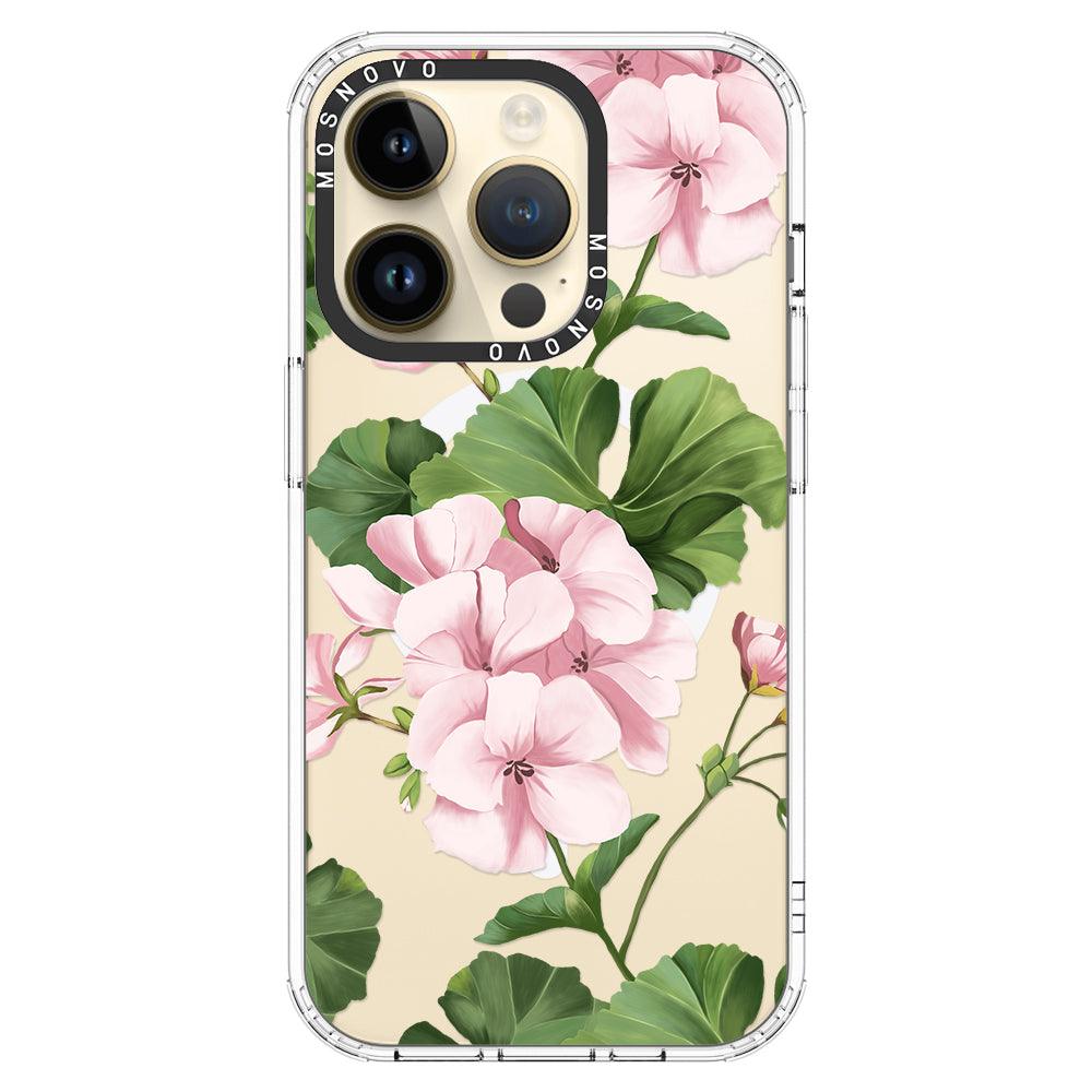 Geranium Phone Case - iPhone 14 Pro Case - MOSNOVO