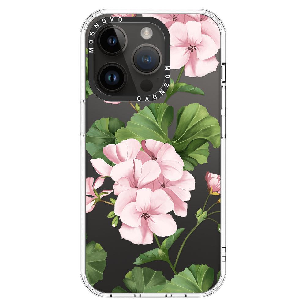 Geranium Phone Case - iPhone 14 Pro Case - MOSNOVO