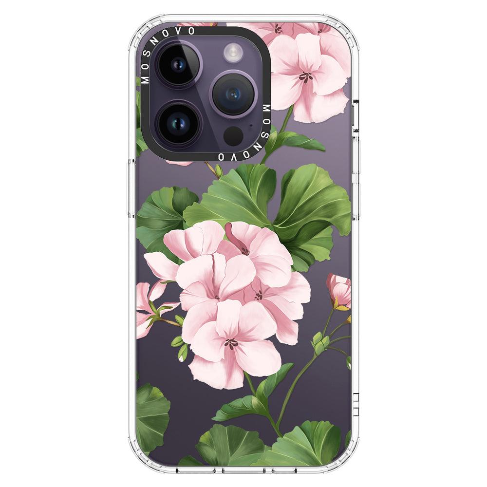 Geranium Phone Case - iPhone 14 Pro Case - MOSNOVO