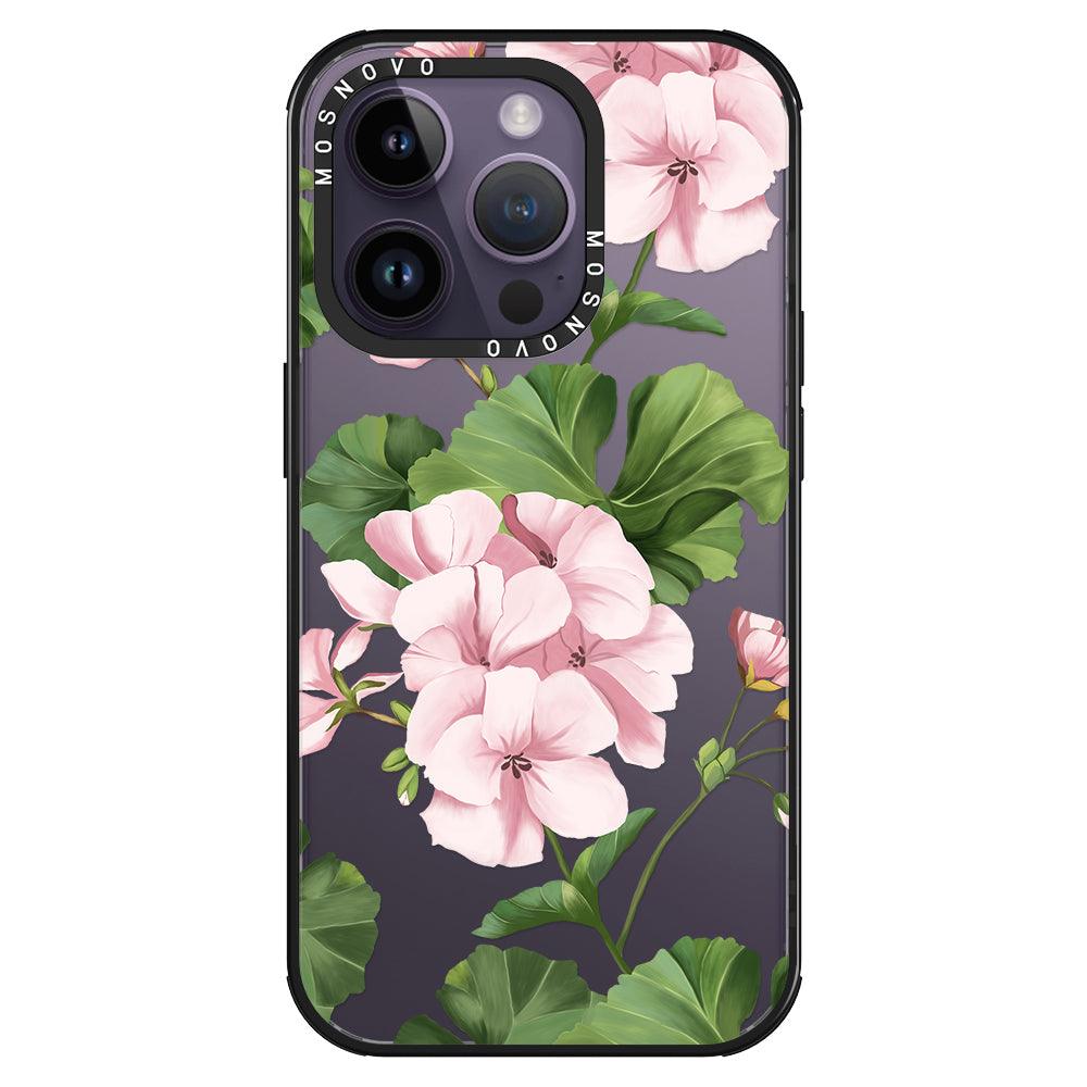 Geranium Phone Case - iPhone 14 Pro Case - MOSNOVO