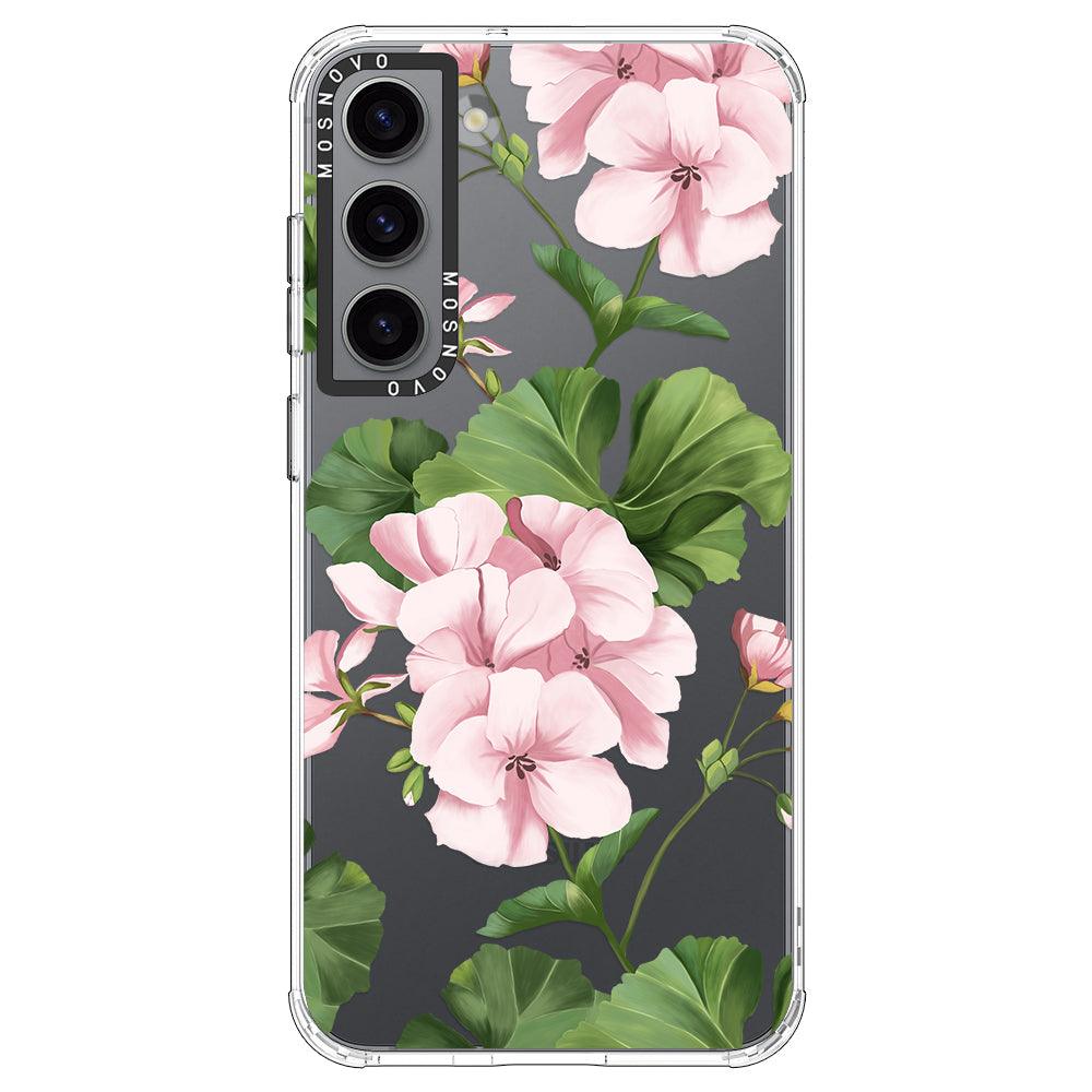 Geranium Phone Case - Samsung Galaxy S23 Case - MOSNOVO