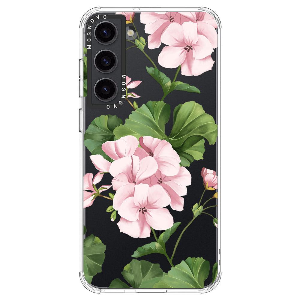 Geranium Phone Case - Samsung Galaxy S23 Case - MOSNOVO